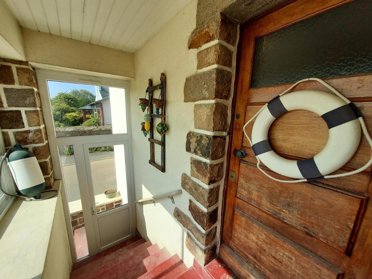 Maison Au Coeur Du Bourg, Plages A Pied Plougasnou Buitenkant foto